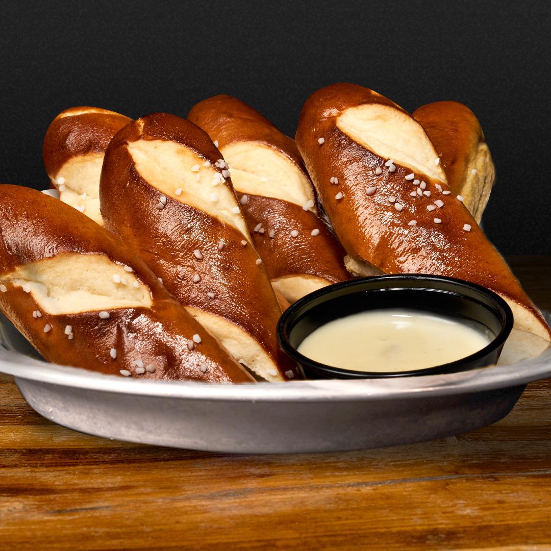 Pretzel pins. 