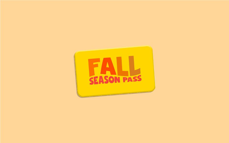 Fall Season Pass basic pass for 10% off. 